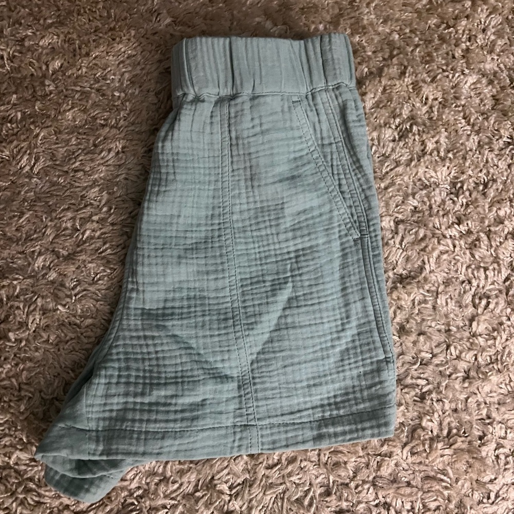 Madewell cotton shorts high rise